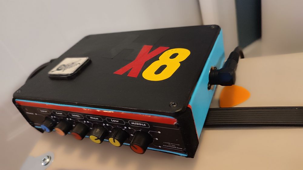 Distortion rock-metal z filtrem 30Hz