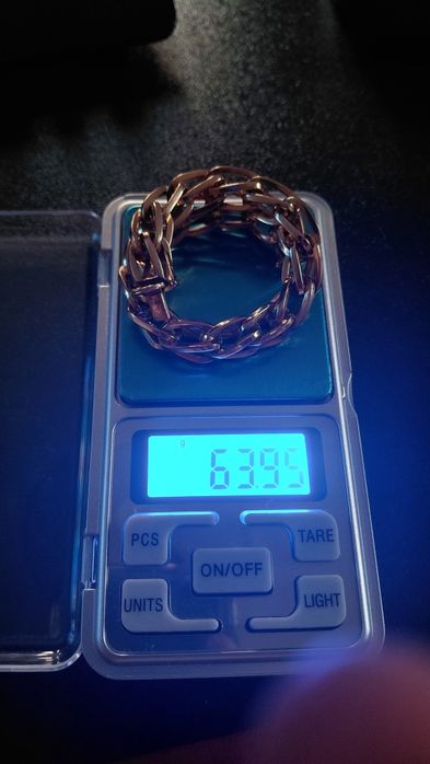 Pulseira Ouro 63,95  Gramas