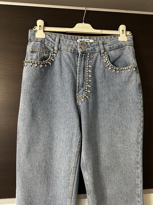 Джинси One by One з камінням 40р