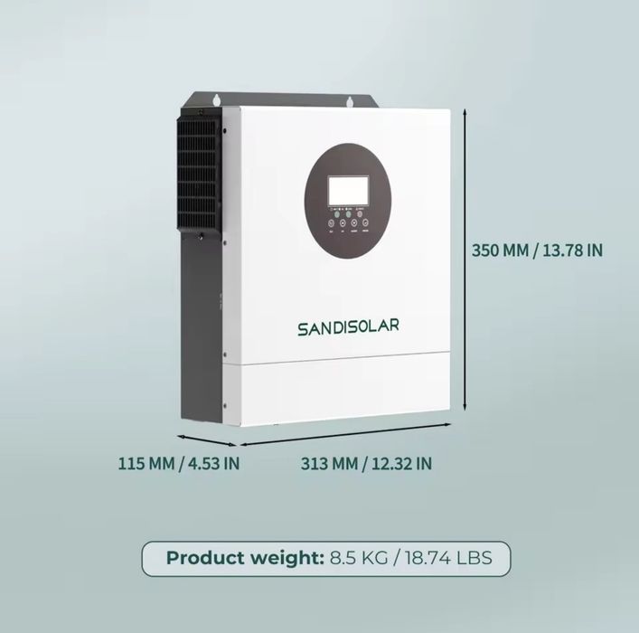 Sandisolar 4.2kw, 6.2kw Anenji, Aninerel