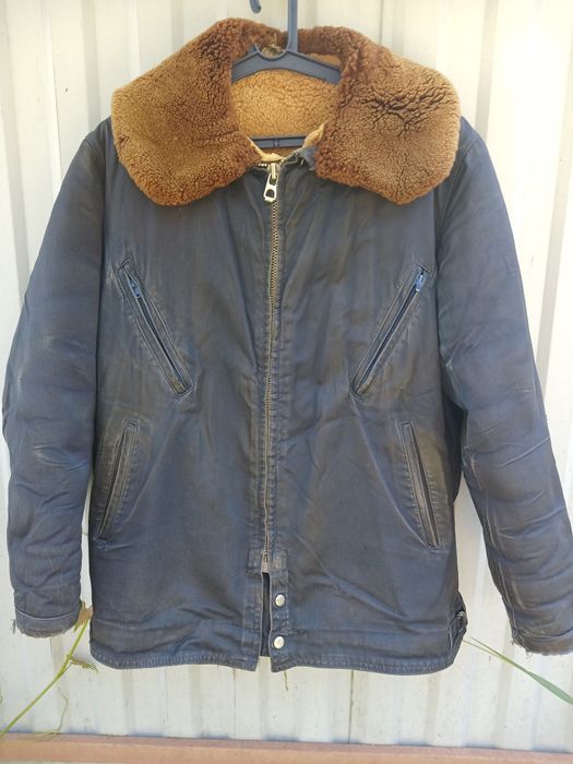 Лётная куртка меховая СССР+ползуны.