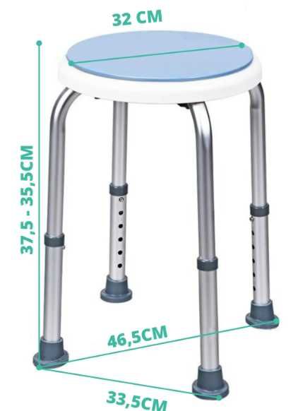 Banco de Banho Giratório - Nunca usado