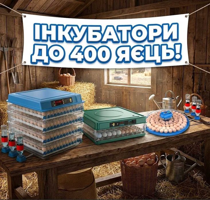 Безкоштовна доставка! Інкубатор для яєць автоматичний Vertis! Акція