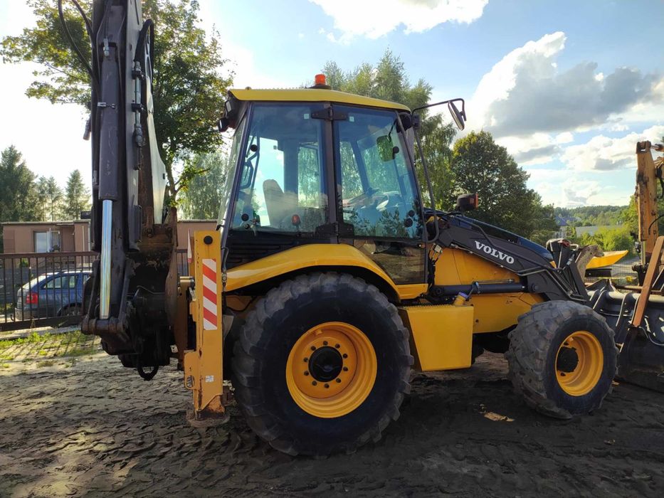 Koparko ładowarka Volvo BL71 Joystick widły 3 łyżki