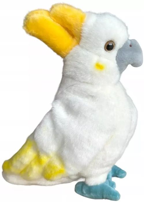 Maskotka Papuga Kakadu DUBI - 25cm. Beppe. Nowy Produkt