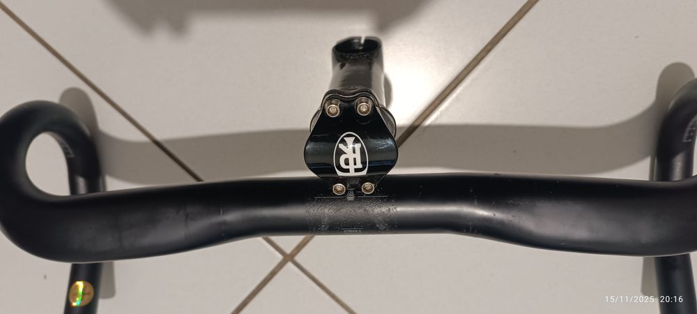 Avanço ritchey carbono 110 mm e guiador