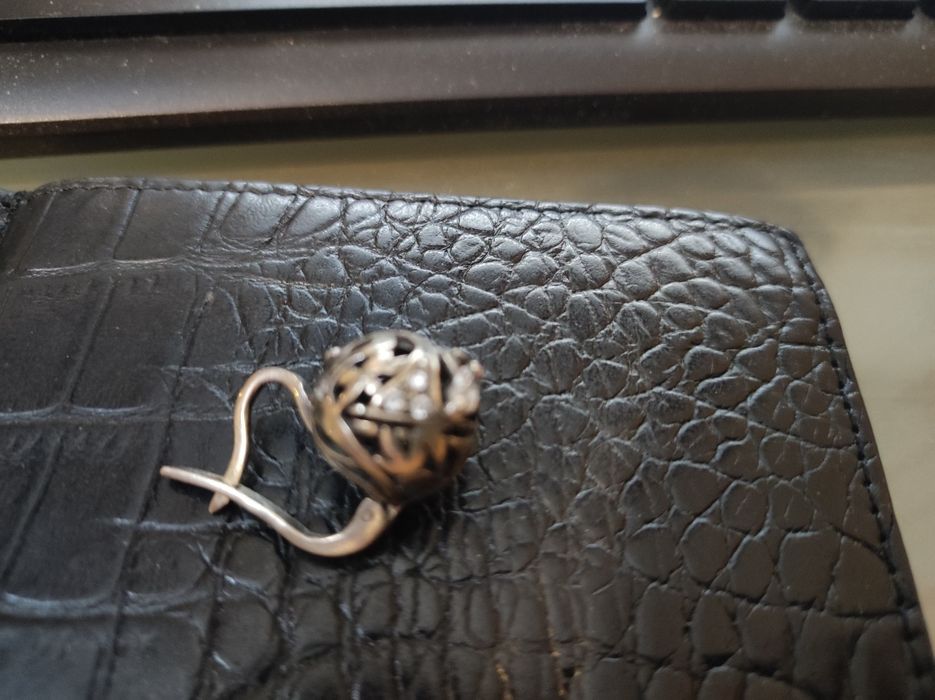 Срібна сережка шукаю пару