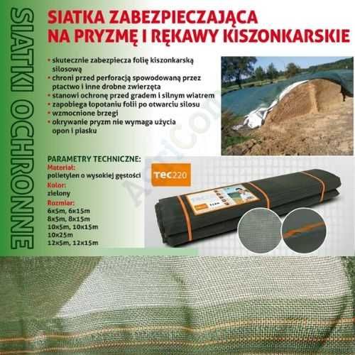 Niemiecka jakość,Ochronna SIATKA na pryzmy,silosy,kiszonki