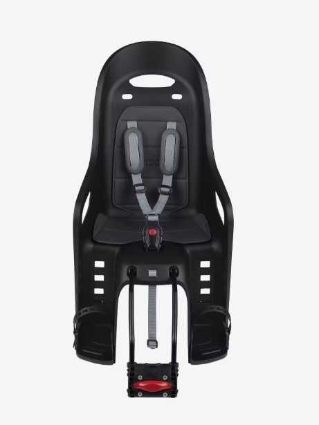 Cadeira de Bicicleta Bebé Polisport Fixação no Quadro ou Selim Preto