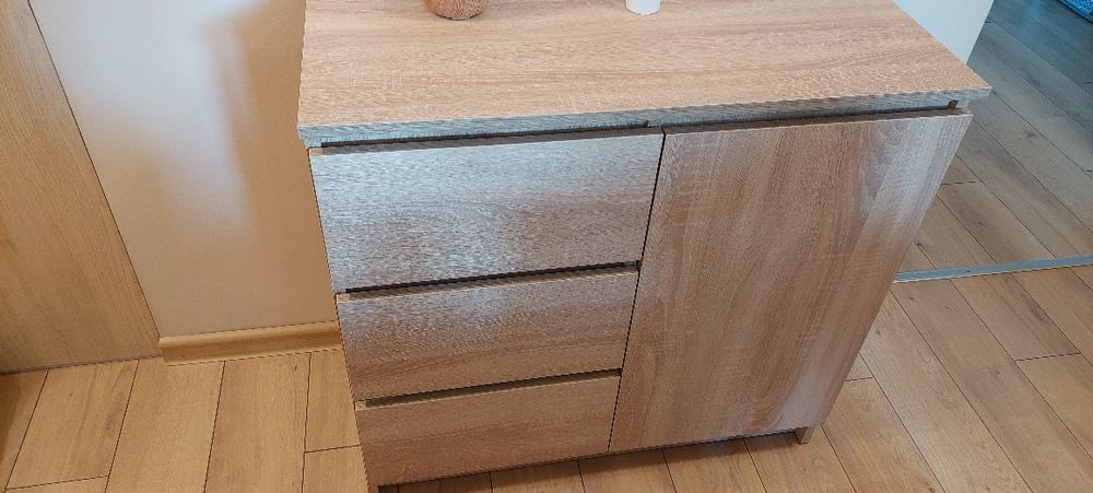 Komoda dąb sonoma 80cm