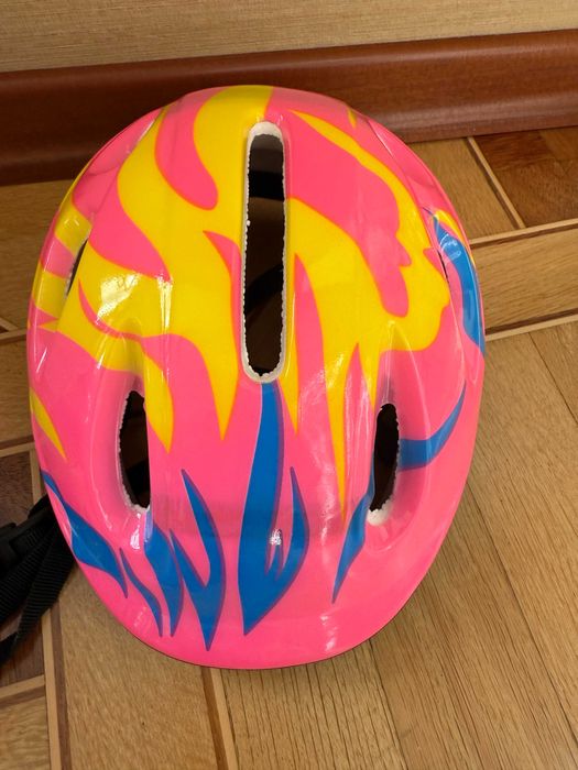 Дитячий шлем для велосипеда дитячий для дівчинки