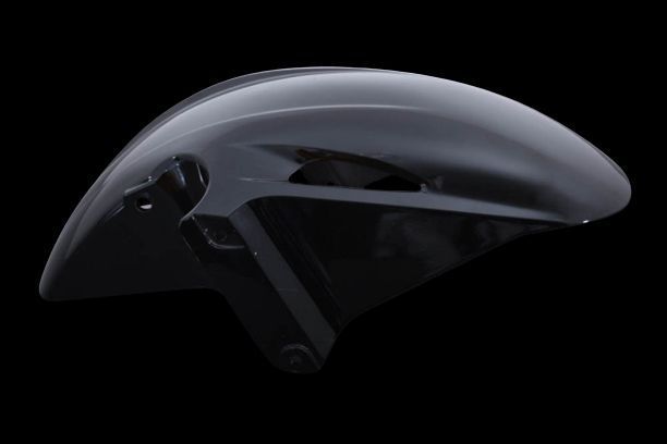 guarda lamas frente honda vfr800 2002 - 2012 preto