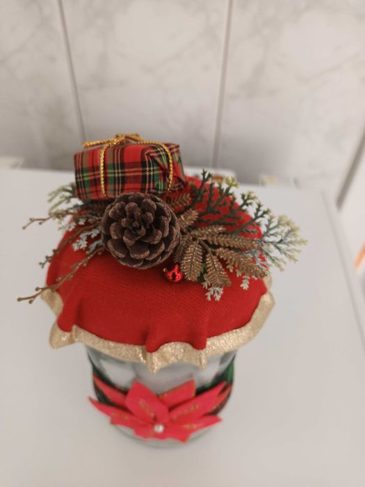 Frasco decoracao natal64586332730369121