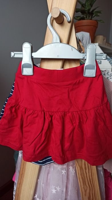 Dwie nowe spódniczki dresowe 80 cm