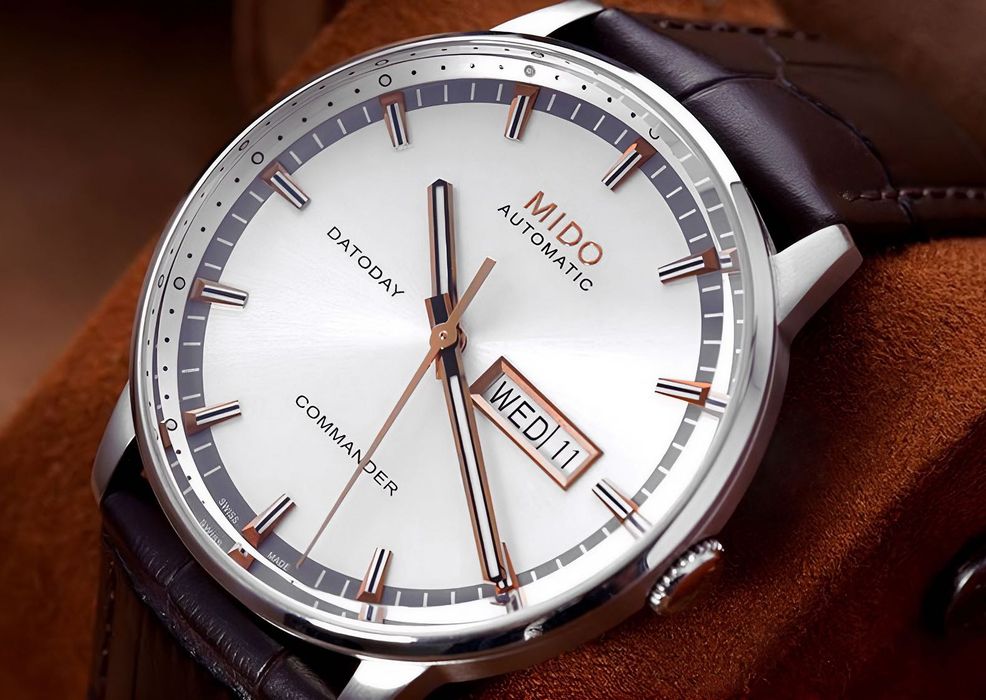 Годинник механічний Mido Commander II M016.430.16.031.80 Automatic 40 мм 80 годин 50 МТ