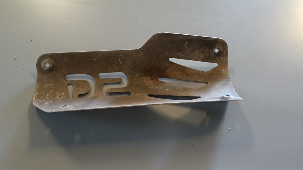Proteção Escape Moto 4  Bombardier DS  Baja