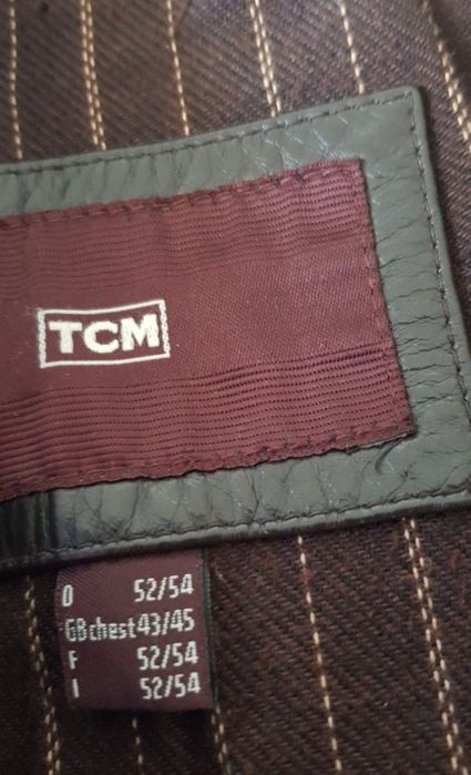 TCM kurtka skórzana męska marynarka