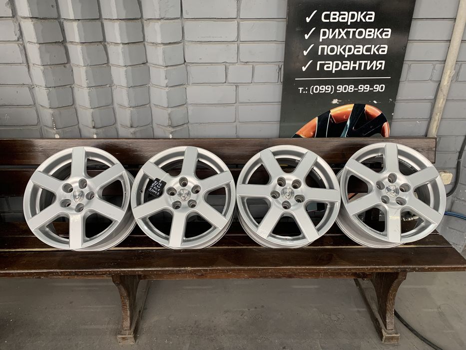99 Оригинальные немецкие литые диски Aluett 5/114.3 R17 Et40 kba 46661