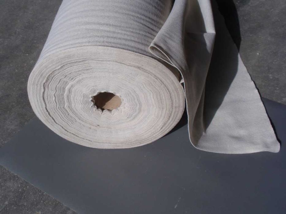 Tela solos, manta geotêxtil.