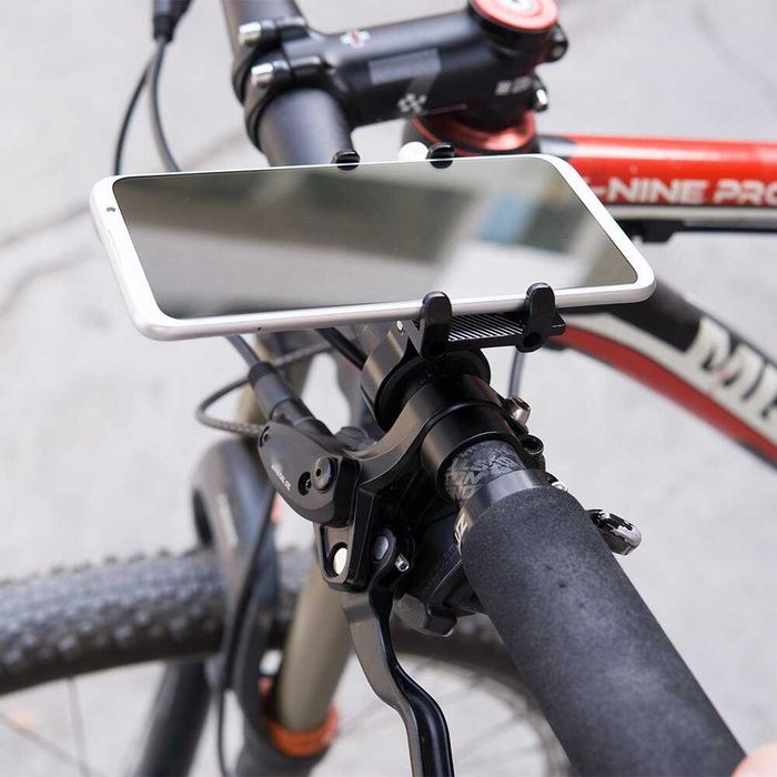 Uchwyt rowerowy na telefon ZTTO na skuter hulajnogę motocykl GPS