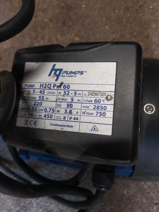 Vendo bomba pressão água