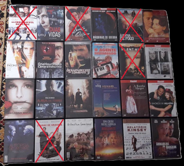 DVD's - Vários - como novos