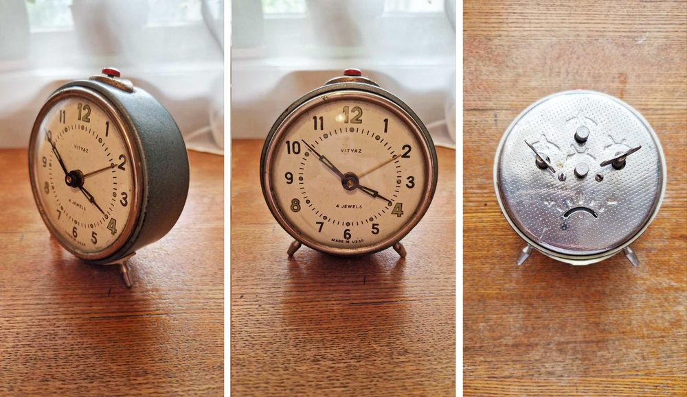 Часы времен СССР разные