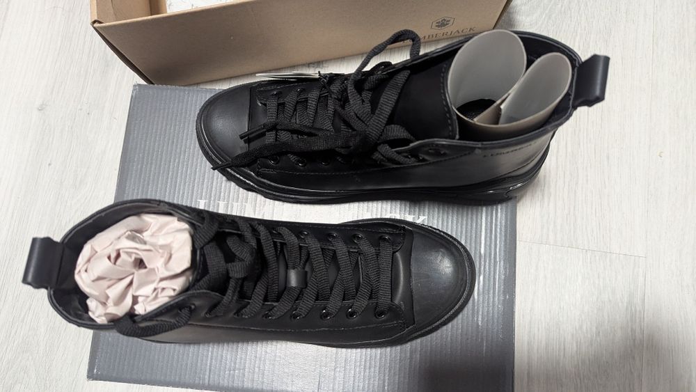 Buty wysokie trampki trapery Lumberjack SKY1PR r. 36 (23,5cm) czarne