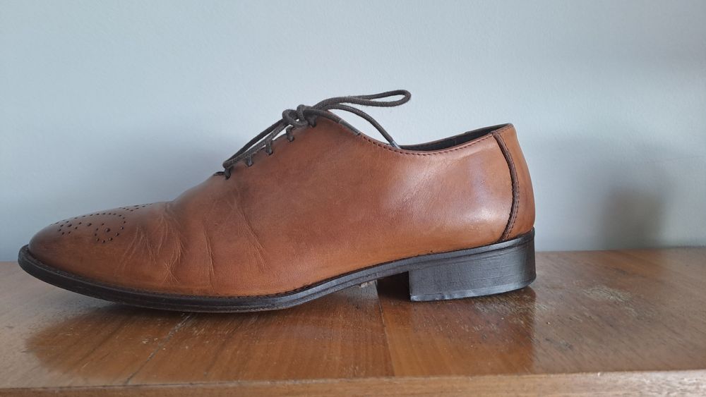 Pantofle skórzane Venezia 40