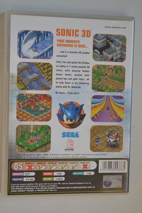 Sonic 3D  gra PC