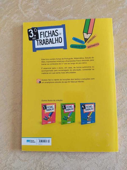 Fichas de Trabalho - 3.º ano (NOVO)
