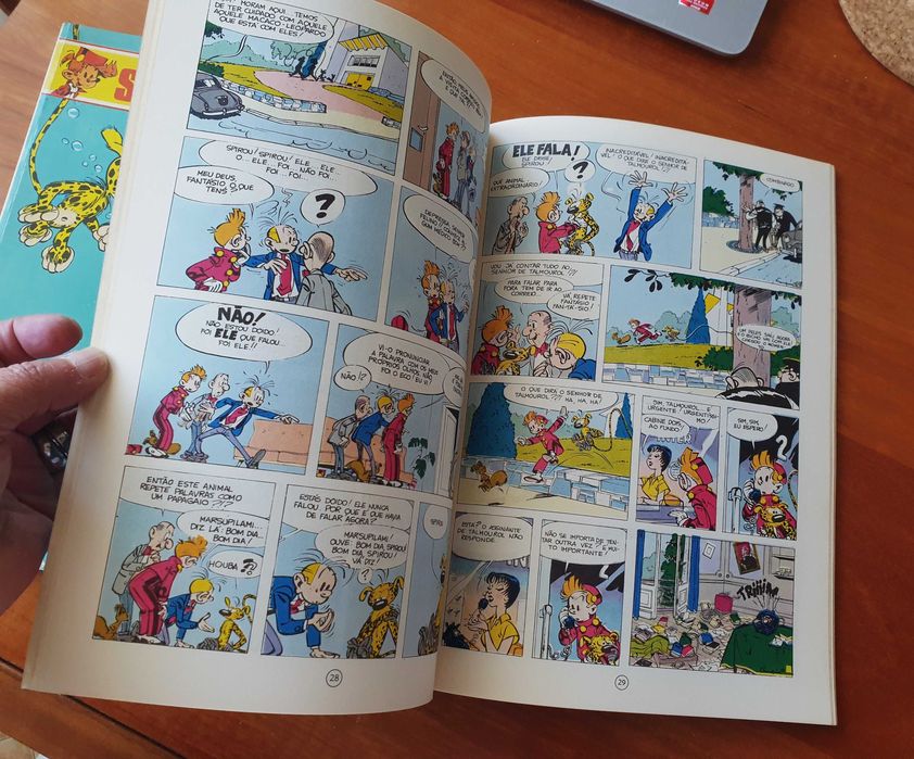 Álbuns BD As Aventuras de Spirou e Fantásio (portes incluídos)