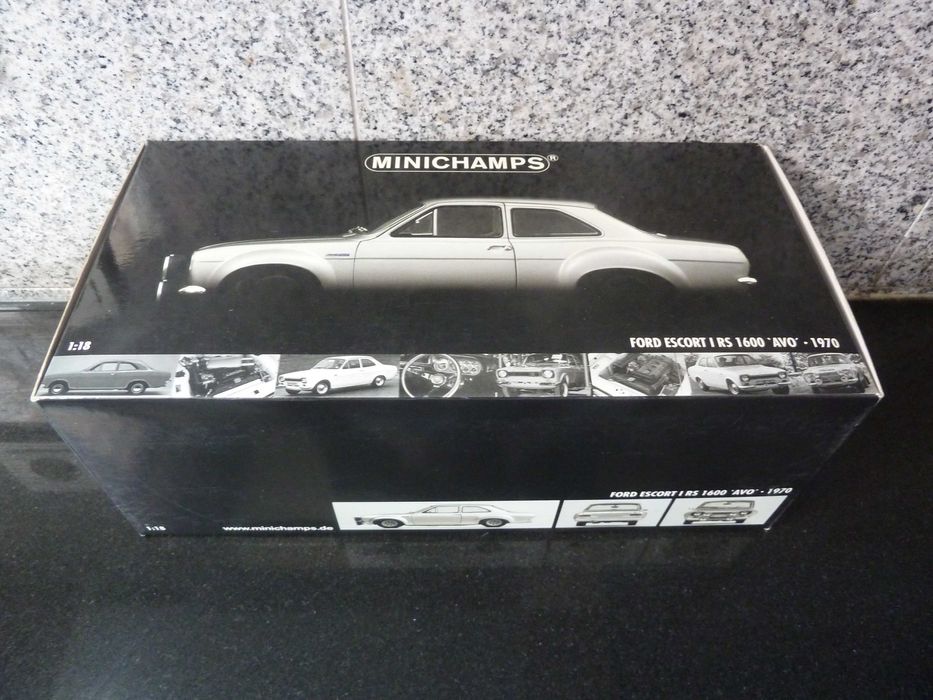 1:18 Minichamps, Ford Escort RS 1600 "AVO", 1970, AutoArt