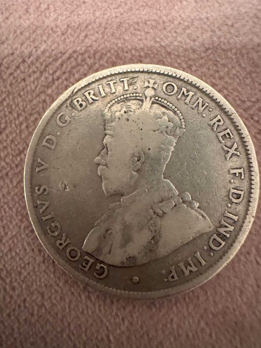 Srebrny Floren (2 szylingi) Australia 1916 – Jerzy V | Srebro 925