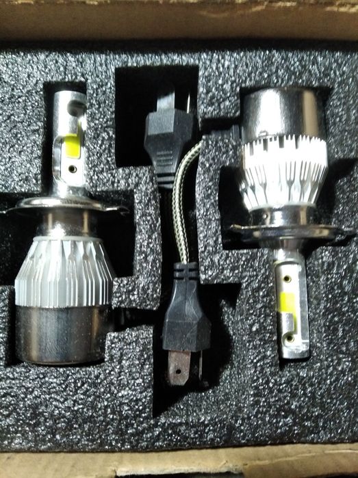 Led лампы H4 с активным охлаждением