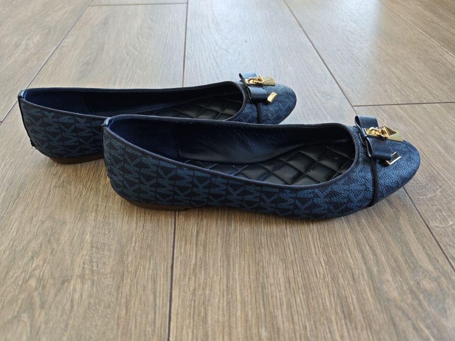 Granatowe baleriny Michael Kors, rozmiar 38