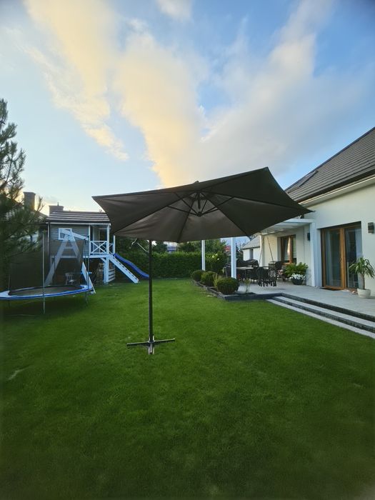 Parasol ogrodowy duży boczny 3m