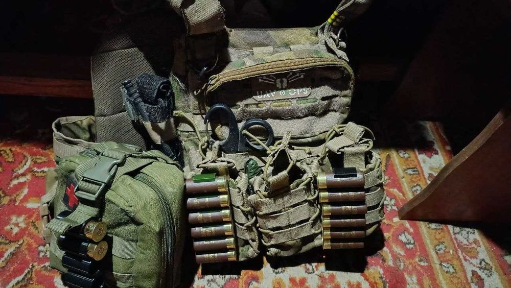 Патронташ на ремінь, систему molle, 12 калібр