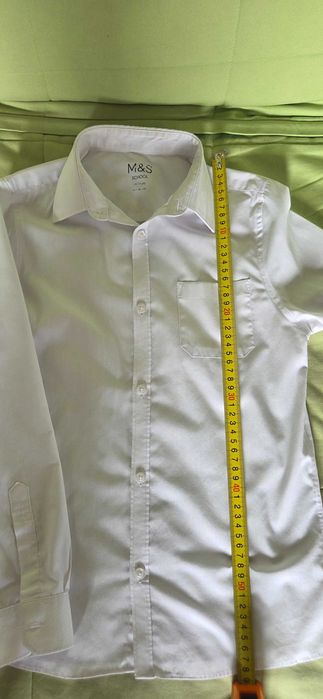 Białe chłopięce koszulę 10 lat 130 cm
