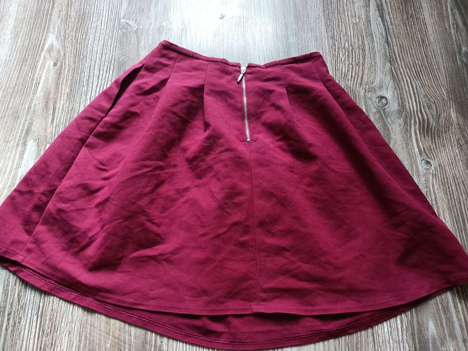 Spódnica Stradivarius bordo roz 34 czyli XS/S
