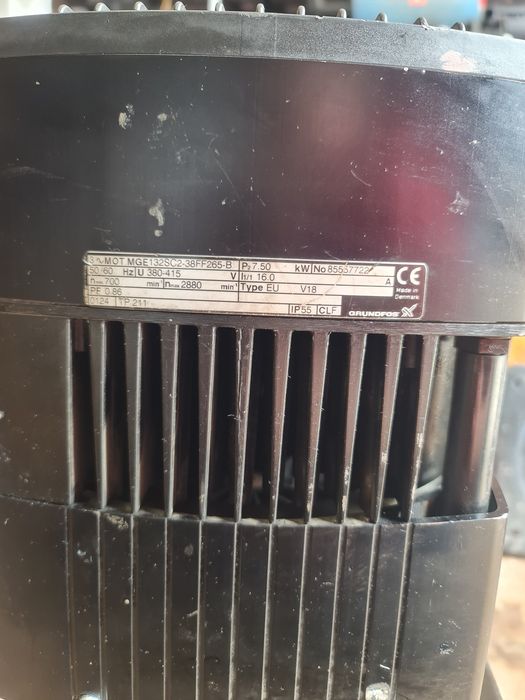 silnik elektryczny Grundfos 7.5 kw