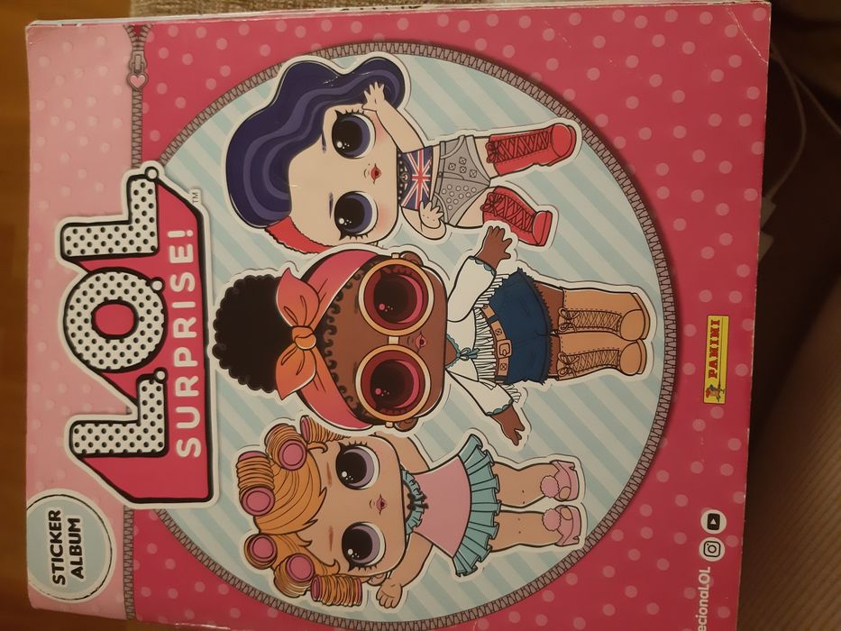 Troco/vendo cromos da LOL Surprise (sticker album) de 2018