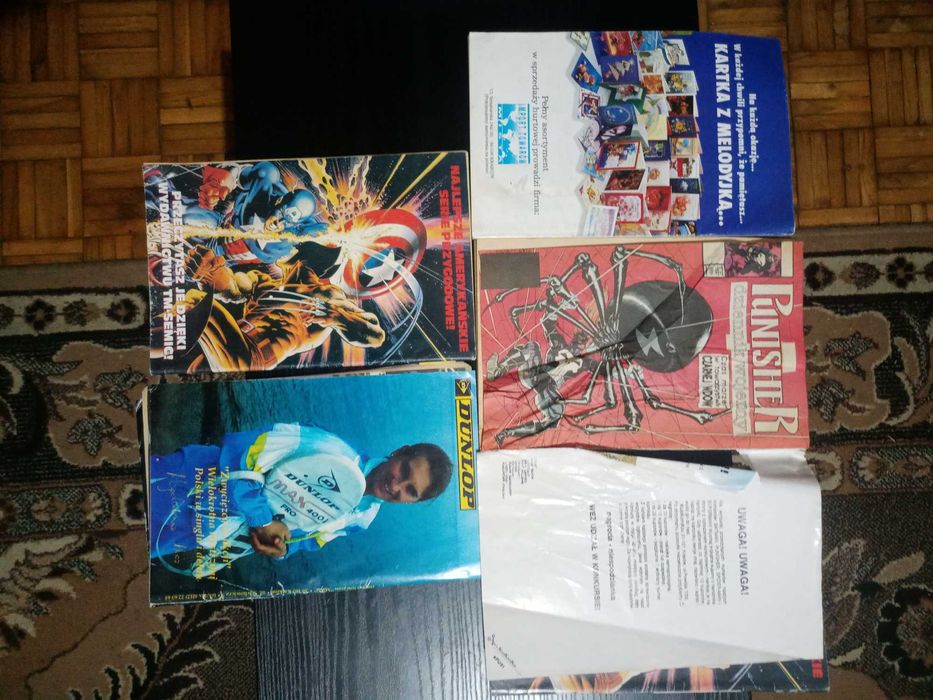 Punisher 6/90,4/91,1/92,3/92.7/92