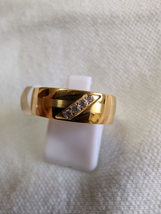 Alianças lindíssimas ouro lâminado 18k6mm