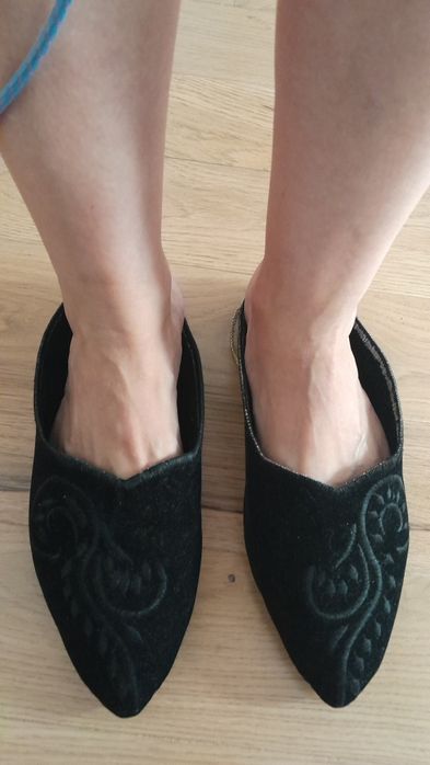 Chinelos marroquinos tamanho S 35/36