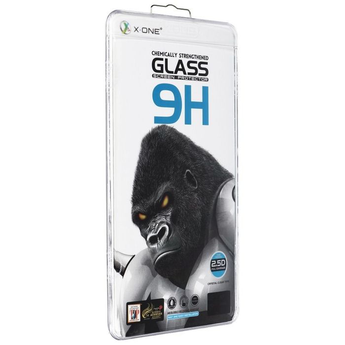 Szkło hartowane 3D do Samsung S22 PLUS X-One Full Cover (case friendly) działający czytnik