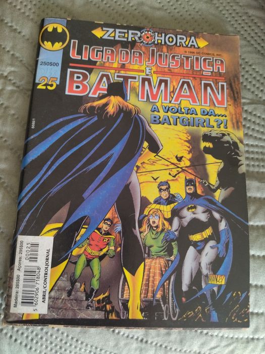 Liga da Justiça e Batman Nrs 23 24 e 25