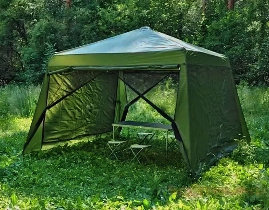⫸ Туристична Палатка 320х320 см з Москітною сіткою. Беседка с сеткой