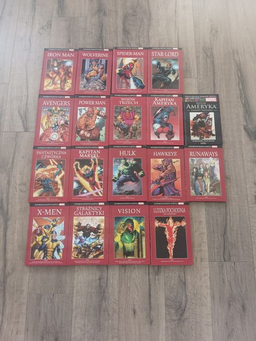 18 komiksów marvela stan bardzo dobry