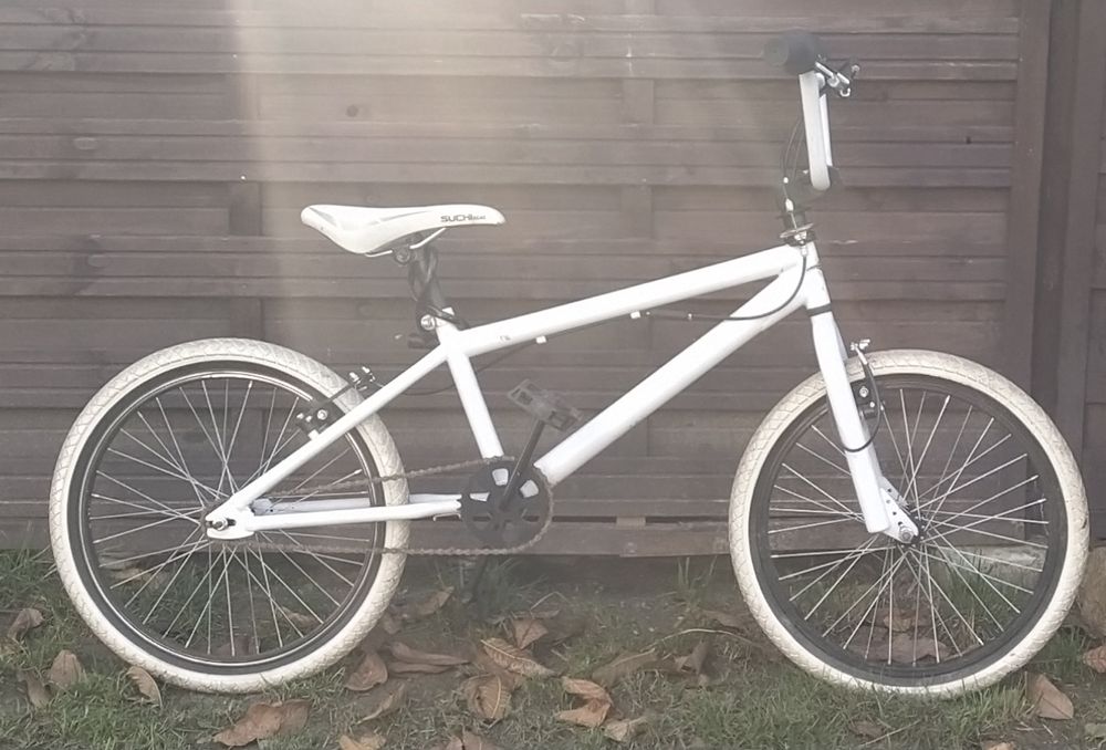* Rower BMX * Biały *
